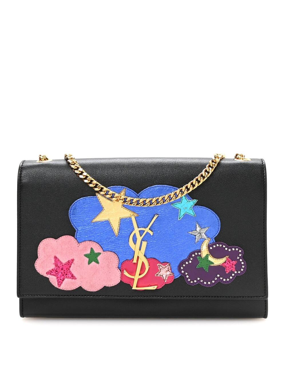 Saint Laurent Lambskin Medium Cloud #334374S11B